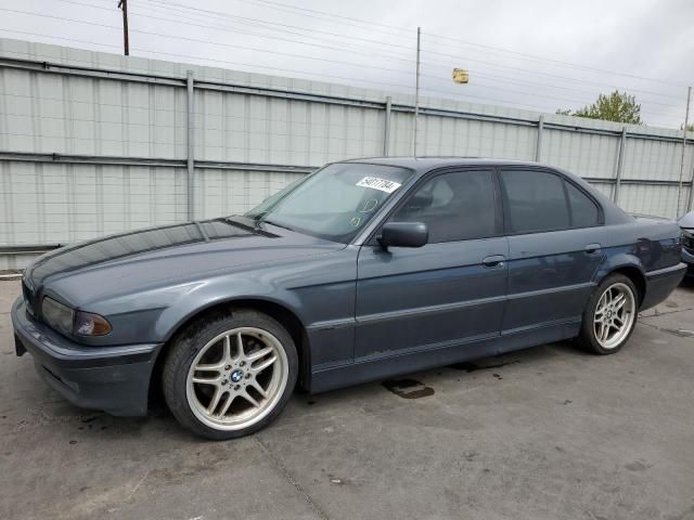 2001 BMW 740 I Automatic