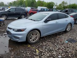 Salvage cars for sale at Chalfont, PA auction: 2018 Chevrolet Malibu LT