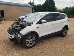 Salvage cars for sale at China Grove, NC auction: 2017 Ford Escape SE