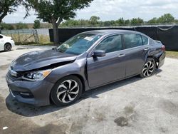 Honda Accord ex salvage cars for sale: 2016 Honda Accord EX