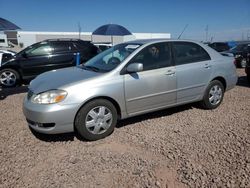 Salvage cars for sale from Copart Phoenix, AZ: 2005 Toyota Corolla CE