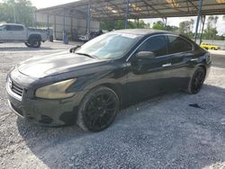 Salvage cars for sale at Cartersville, GA auction: 2012 Nissan Maxima S