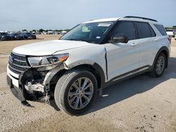 Salvage cars for sale at San Antonio, TX auction: 2020 Ford Explorer XLT