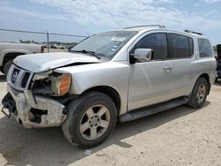 Salvage cars for sale at Houston, TX auction: 2004 Nissan Armada SE