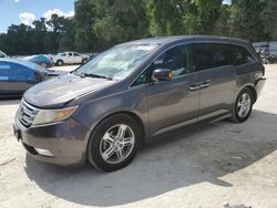 Salvage cars for sale at Ocala, FL auction: 2012 Honda Odyssey Touring