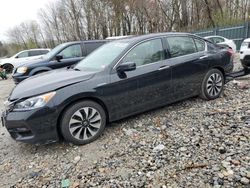 Honda Accord Hybrid exl salvage cars for sale: 2017 Honda Accord Hybrid EXL