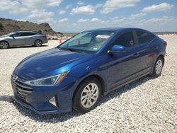 Salvage cars for sale at Temple, TX auction: 2019 Hyundai Elantra SE