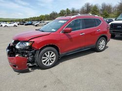 Salvage cars for sale from Copart Brookhaven, NY: 2017 Nissan Rogue SV