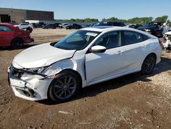 Salvage cars for sale at Kansas City, KS auction: 2021 Honda Civic EXL