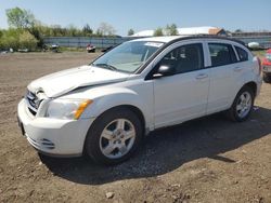 Salvage cars for sale at Columbia Station, OH auction: 2009 Dodge Caliber SXT