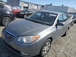 Salvage cars for sale from Copart Vallejo, CA: 2010 Hyundai Elantra Blue