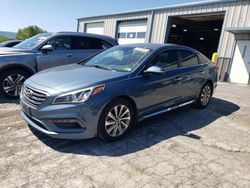 Salvage cars for sale from Copart Chambersburg, PA: 2017 Hyundai Sonata Sport