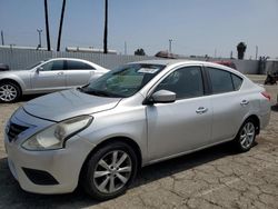 Salvage cars for sale at Van Nuys, CA auction: 2015 Nissan Versa S