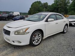 Salvage cars for sale from Copart Concord, NC: 2009 Nissan Maxima S