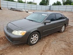 Salvage cars for sale from Copart Oklahoma City, OK: 2003 Toyota Avalon XL