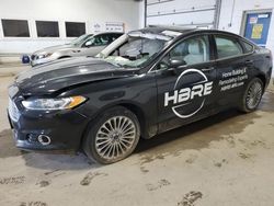 Salvage cars for sale at Blaine, MN auction: 2015 Ford Fusion Titanium