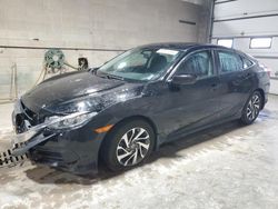 Salvage cars for sale at Blaine, MN auction: 2018 Honda Civic EX