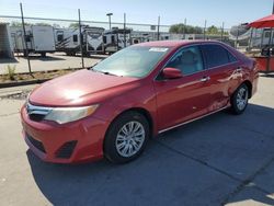 Salvage cars for sale at Sacramento, CA auction: 2012 Toyota Camry Base