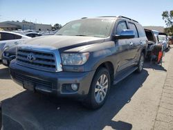 Salvage cars for sale from Copart Martinez, CA: 2014 Toyota Sequoia Limited