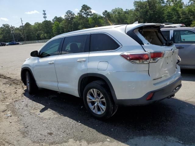 2015 Toyota Highlander XLE