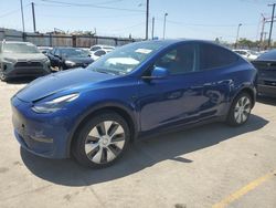 Salvage cars for sale at Los Angeles, CA auction: 2020 Tesla Model Y