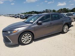 Salvage vehicles for parts for sale at auction: 2022 Toyota Camry LE