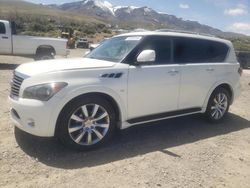 Salvage cars for sale at Reno, NV auction: 2014 Infiniti QX80