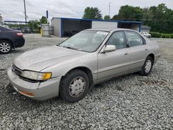 Salvage cars for sale from Copart Mebane, NC: 1996 Honda Accord DX 25TH Anniversary