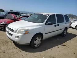 Salvage cars for sale at San Martin, CA auction: 2007 Chevrolet Uplander