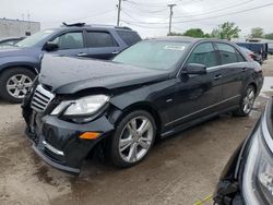 Salvage cars for sale at Chicago Heights, IL auction: 2012 Mercedes-Benz E 350 4matic