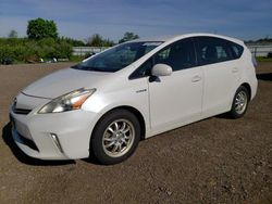 Salvage cars for sale at Columbia Station, OH auction: 2013 Toyota Prius V