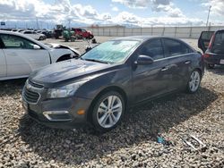 Chevrolet salvage cars for sale: 2015 Chevrolet Cruze LTZ