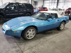 Salvage cars for sale at Ham Lake, MN auction: 1988 Chevrolet Corvette