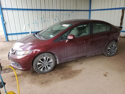Salvage cars for sale at Colorado Springs, CO auction: 2013 Honda Civic EX