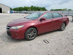 Salvage cars for sale from Copart Lawrenceburg, KY: 2017 Toyota Camry LE