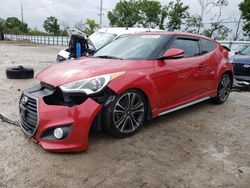 Salvage cars for sale at Riverview, FL auction: 2016 Hyundai Veloster Turbo