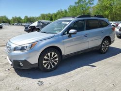 Salvage cars for sale at Ellwood City, PA auction: 2016 Subaru Outback 2.5I Limited