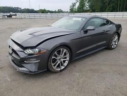 Salvage cars for sale at Dunn, NC auction: 2019 Ford Mustang