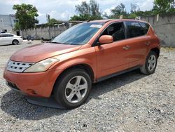 Nissan Murano sl salvage cars for sale: 2004 Nissan Murano SL