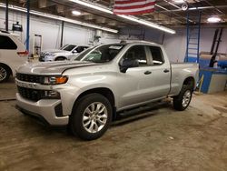 Salvage cars for sale from Copart Wheeling, IL: 2021 Chevrolet Silverado K1500 Custom