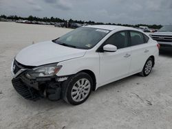 Salvage cars for sale from Copart Arcadia, FL: 2017 Nissan Sentra S