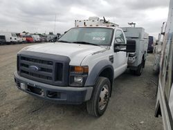 Salvage trucks for sale at San Diego, CA auction: 2008 Ford F450 Super Duty