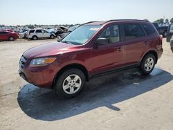 Salvage cars for sale at Sikeston, MO auction: 2009 Hyundai Santa FE GLS