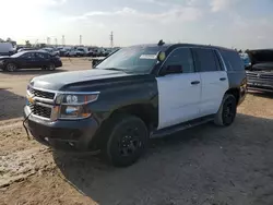 Chevrolet Tahoe salvage cars for sale: 2019 Chevrolet Tahoe Police