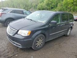 Salvage cars for sale at Marlboro, NY auction: 2014 Chrysler Town & Country Touring