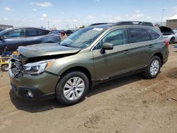 Subaru salvage cars for sale: 2017 Subaru Outback 2.5I Premium