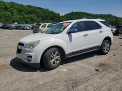 Salvage cars for sale at Ellwood City, PA auction: 2011 Chevrolet Equinox LTZ