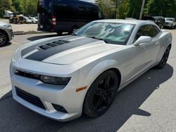 Salvage cars for sale at North Billerica, MA auction: 2015 Chevrolet Camaro 2SS