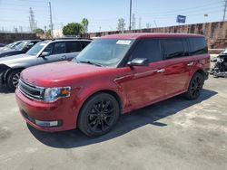 Salvage cars for sale at Wilmington, CA auction: 2018 Ford Flex SEL