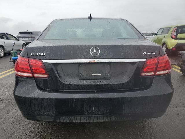 2016 Mercedes-Benz E 350 4matic